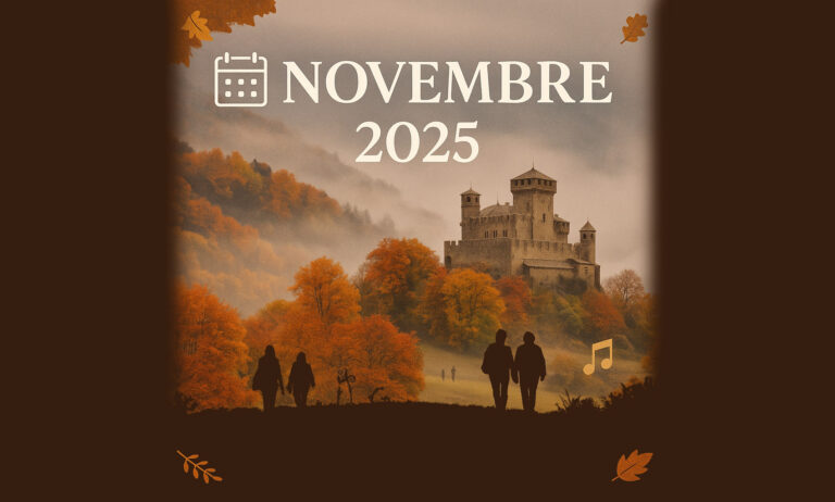 Le proposte culturali di Valle d’Aosta Heritage per il mese di novembre