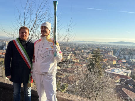 Rivoli e la Fiamma Olimpica: un omaggio a Torino 2006 e uno sguardo a Milano-Cortina 2026