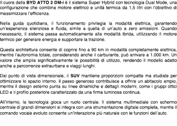 BYD ATTO 2 DM-i: il SUV compatto che punta su autonomia e costi ridotti