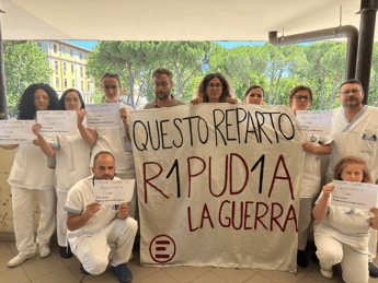 Digiuno a staffetta dei medici italiani per Gaza