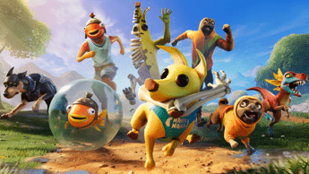 Fortnite introduce le mascotte