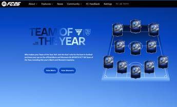 Team of the Year EA SPORTS FC 26: aperte le votazioni per l’undici ideale